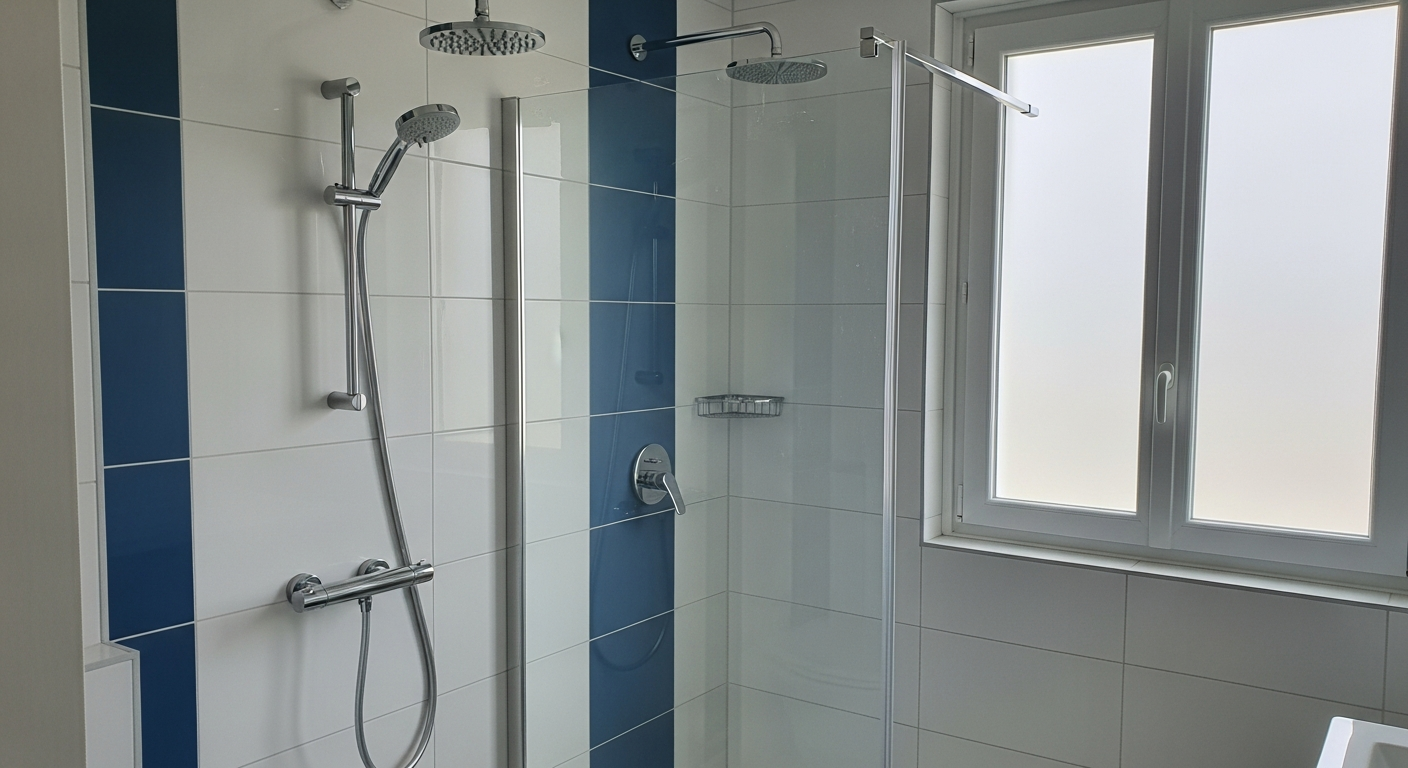 Salle de bain modernisee à Lille